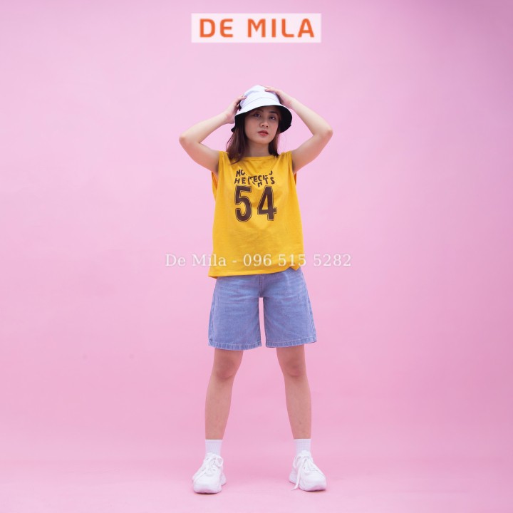 Áo Tank Top Cá Tính De Mila cao cấp, Áo Ba Lỗ Siêu Hot mùa hè, Hàng Loại 1 AVT032 | BigBuy360 - bigbuy360.vn
