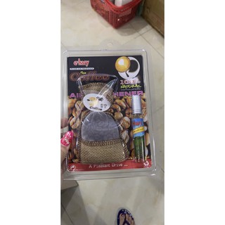 Túi treo thơm cafe ô tô tặng kèm tinh dầu E’KARY