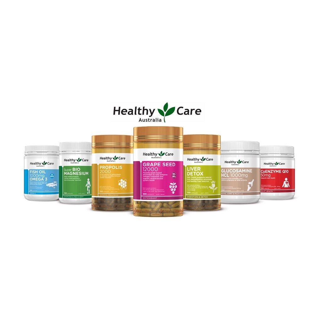 [Hàng chuẩn Úc] Viên uống bổ xương khớp Healthy care glucosamine hcl 1500mg 400 viên của Úc