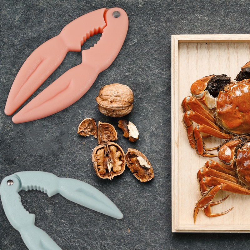 1 Kẹp Tách Vỏ Hạt Óc Chó/ Vỏ Hạt Óc Chó PP Cứng Đa Năng Sáng Tạo Gọn Nhẹ Cho Nhà Bếp