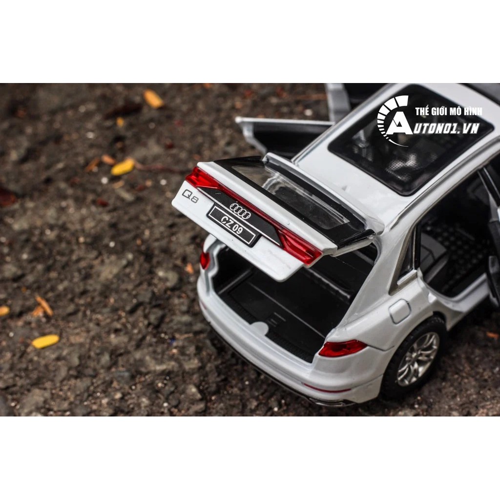 MÔ HÌNH XE AUDI Q8 WHITE 1:32 CHE ZHI 5736