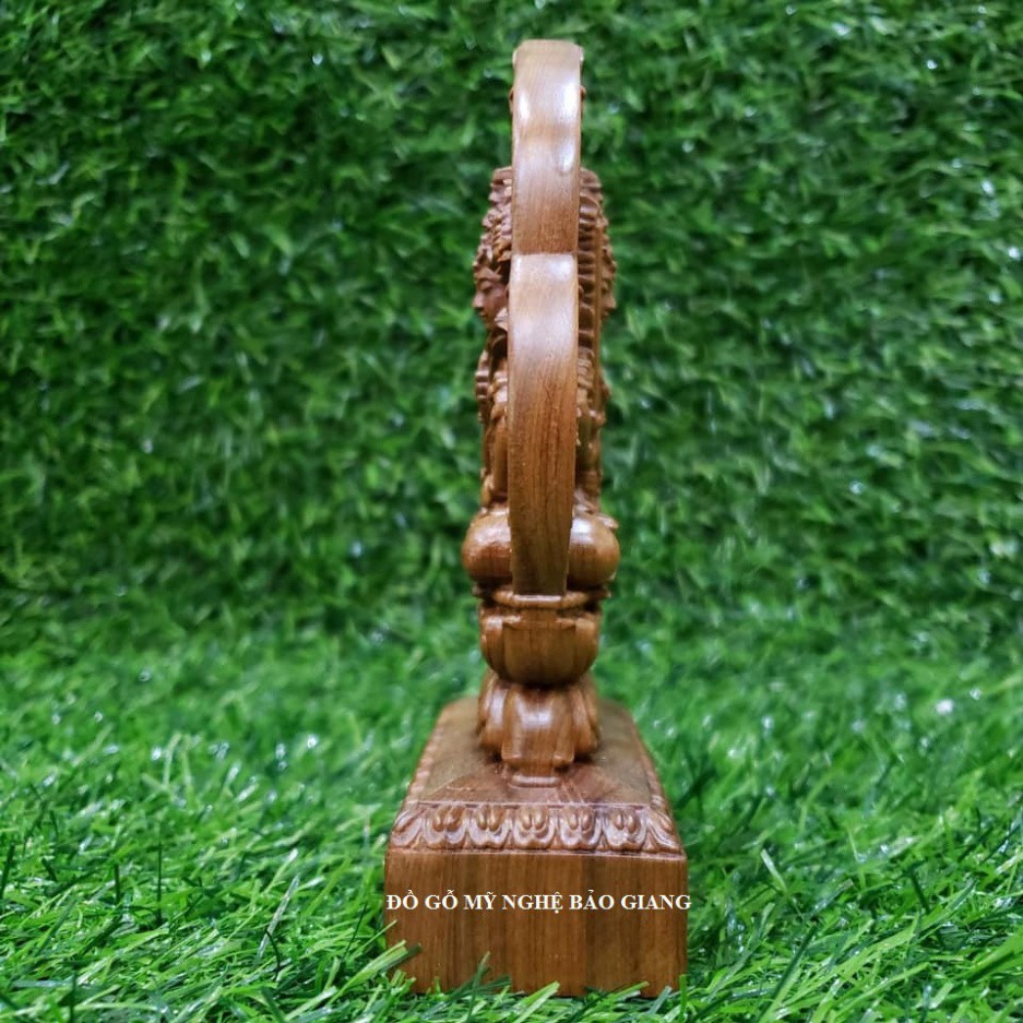 Tượng  phật Hư Không Tạng Bồ Tát bằng gỗ bach xanh - Tuổi Sửu tuổi Dần  -TẶNG 1 VÒNG ĐEO TAY - CHẤT LƯỢNG TUYỆT ĐỐI