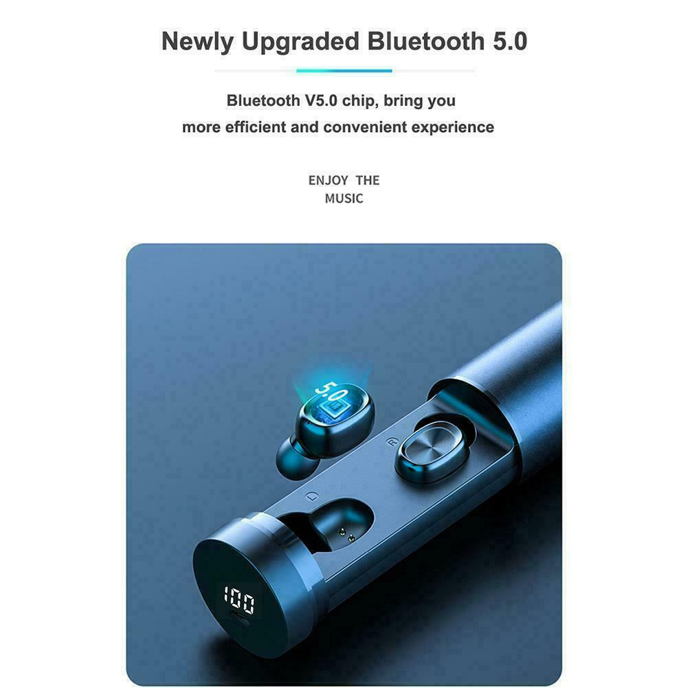 Bluetooth 5.0 Wireless Headphones TWS Earphones Earbuds Android For IOS / Pods U1B0