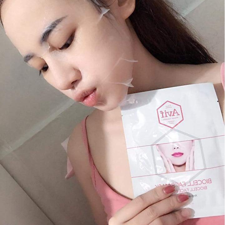 Mặt Nạ Nước Dừa Tươi Vượt Trội BIOCELL ANTI-AGE FACE MASK