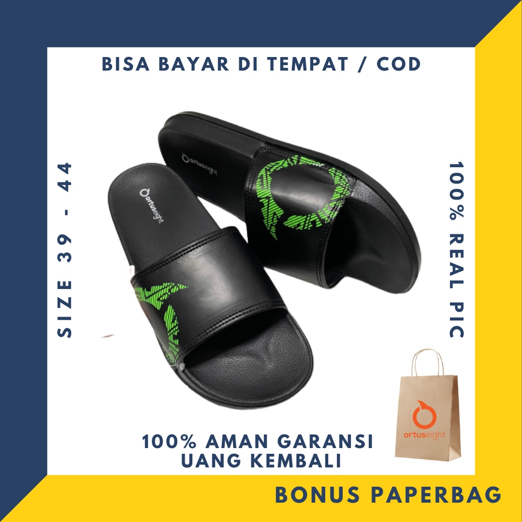 Dép SANDAL Bằng Cao Su Cao Cấp Màu Đen Xanh Lá Cao Cấp Cho Nam Nữ