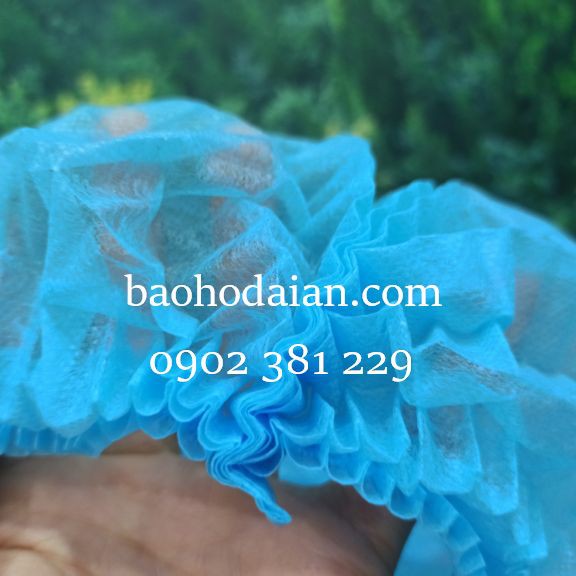 Mũ bọc trùm tóc con sâu phòng sạch (100 cái/bịch)