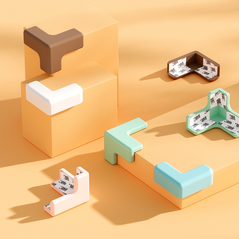 BỌC GÓC BÀN, GÓC TỦ, GÓC KÍNH SLICONE CAO CẤP AN TOÀN CHO BÉ