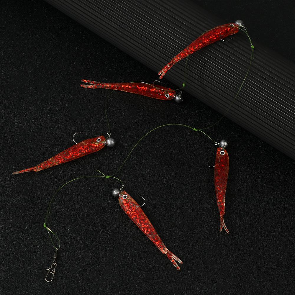 Set 5 Mồi Giả 3D Thu Hút Câu Cá Hiệu Quả