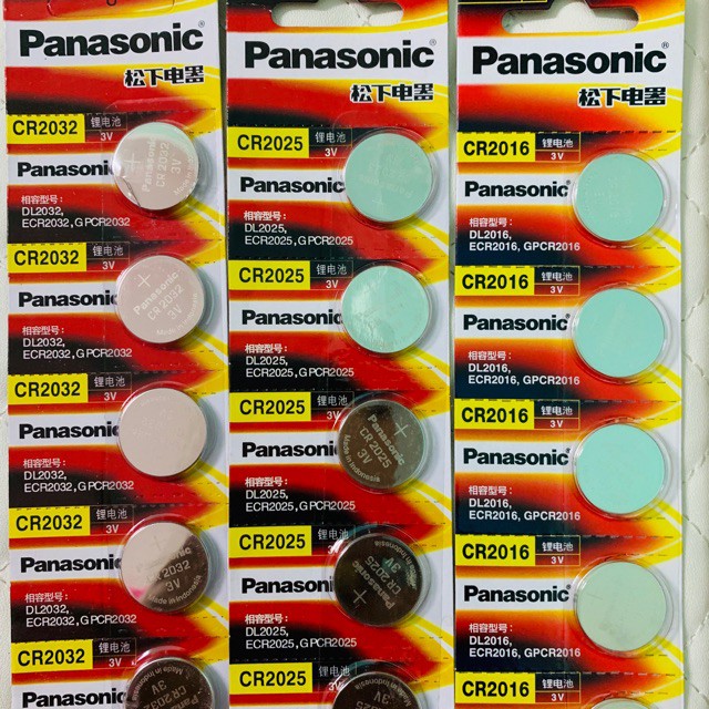  Pin Panasonic CR2032 3V Lithium - Pin cúc khuy áo