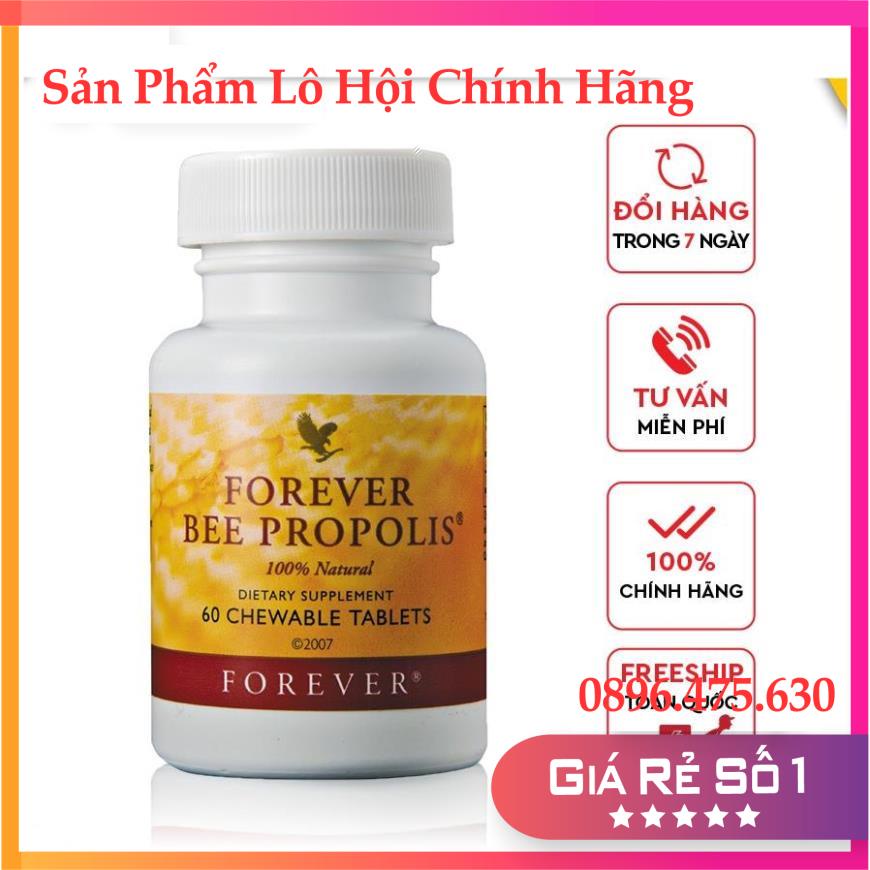 Keo Ong Lô Hội Forever Bee Propolis 027 FLP - Kháng Sinh Thiên Nhiên - Nhập Khẩu MỸ Chính Hãng