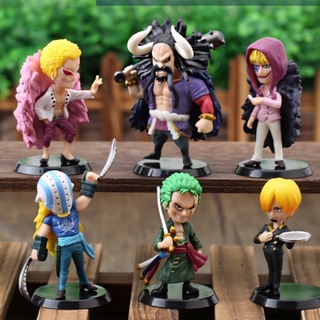 Mô hình OnePiece KaiDo, Zoro, Sanji, Doflamingo, Corazon, Killer chibi