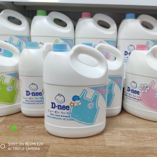 (Hàng chuẩn mẫu mới) nước giặt xả 2in1 D-nee 3000ml Thái hàng nhập khẩu chính hãng đủ 5 mùi
