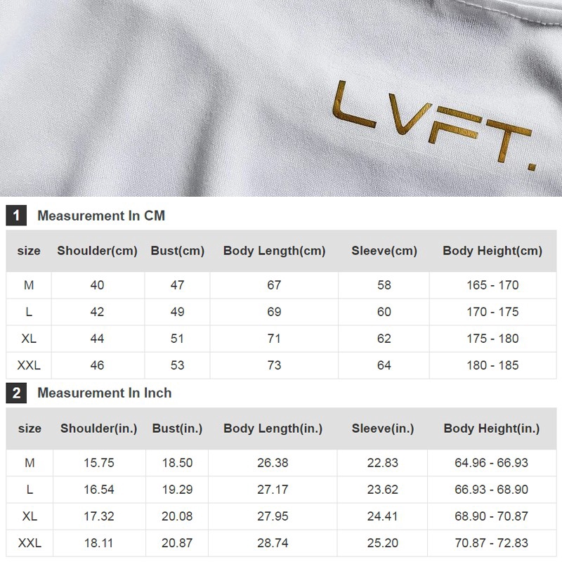 LIVE FIT Men's Sports Long-sleeved Shirt Comfortable Breathable Fashion Cotton Casual Top | BigBuy360 - bigbuy360.vn