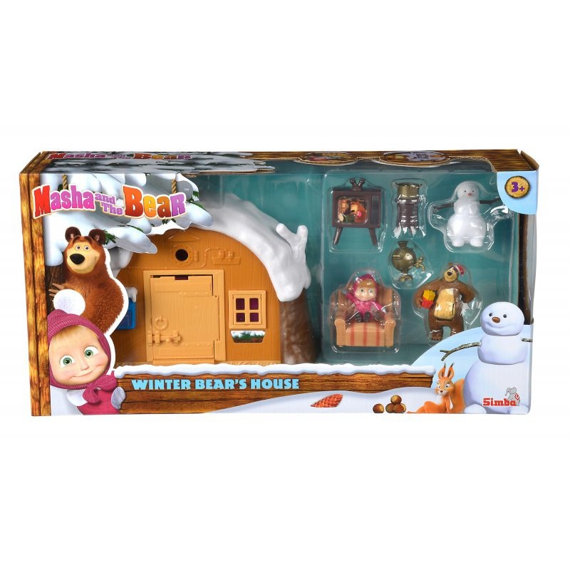 Đồ Chơi Mô Hình Ngôi Nhà Mùa Đông Masha And The Bear 109301023