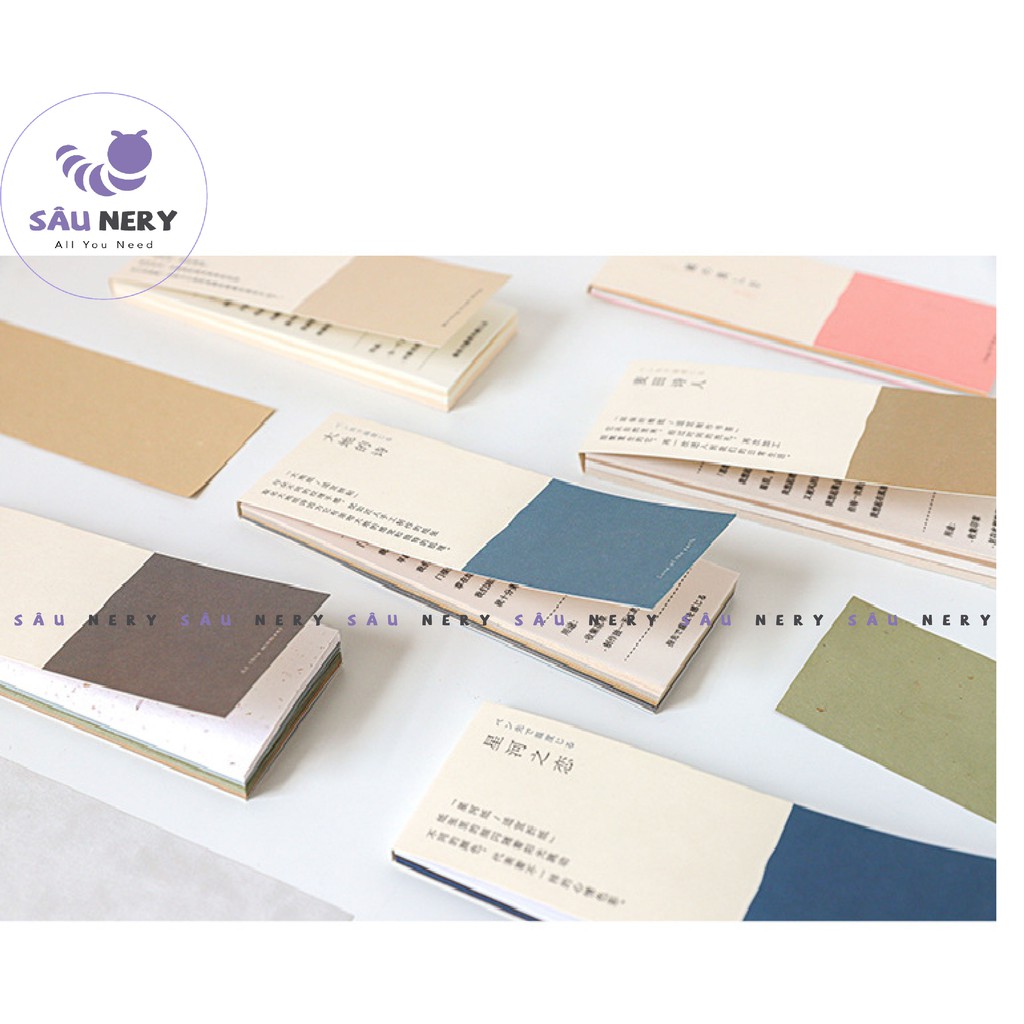 [SALE XẢ HÀNG] Sâu Nery - SN45 - Tập 40 tờ giấy chi chú Twilight Saga Notepad Paper