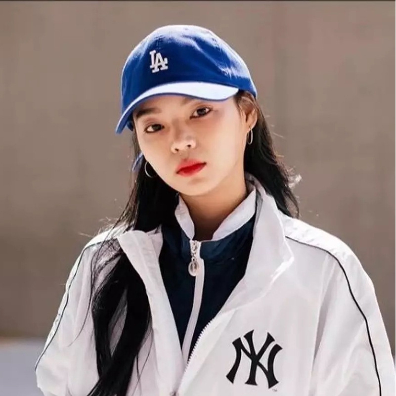 Mũ Lưỡi Trai Thêu Chữ mlb Thời Trang Hè Thu Cá Tính Dành Cho Cặp Đôi