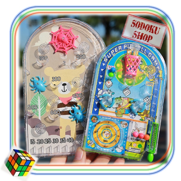 Đồ Chơi Giáo Dục, Super PinBall Game, Đồ Chơi Bóng Rổ Cầm Tay Cho Bé 02125