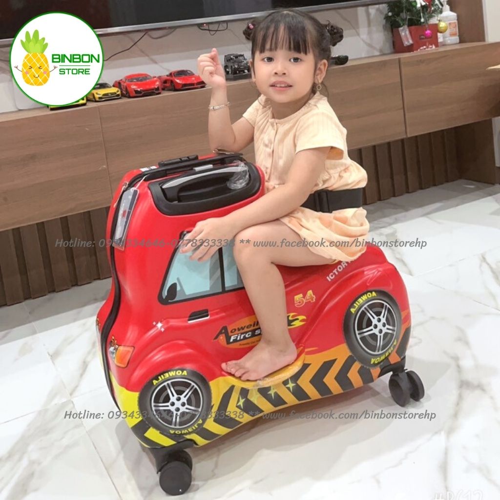 VALI VỊT BDUCK, Valy ngồi cho bé xe đẩy cho bé