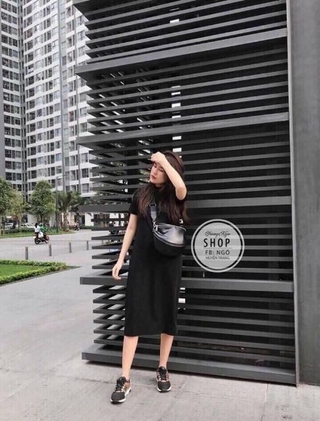 Đầm xuông hót hít