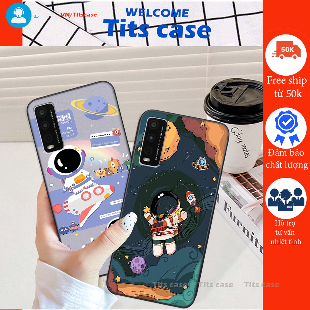 Ốp lưng Vivo Y12S 2021 / Y20 in hình bò sữa, gấu be@r, cute cực  ĐỈNH -  cực CHẤT-  cực COOL