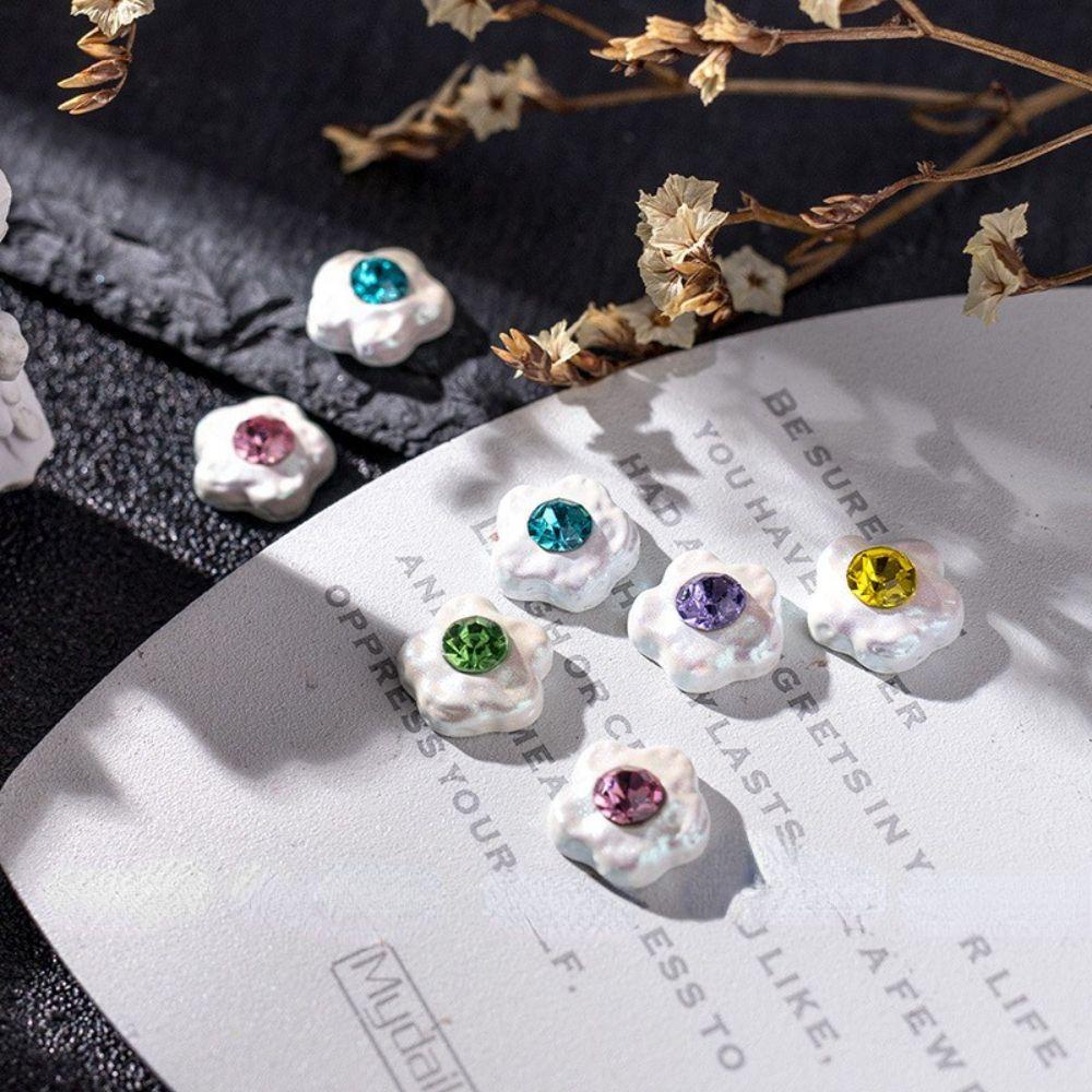 Vật Liệu Trang Trí Móng Tay Hình Ngôi Sao Năm Cánh Cho Nữ DIY|Phụ Kiện Trang Trí Móng Tay 3D Xinh Xắn