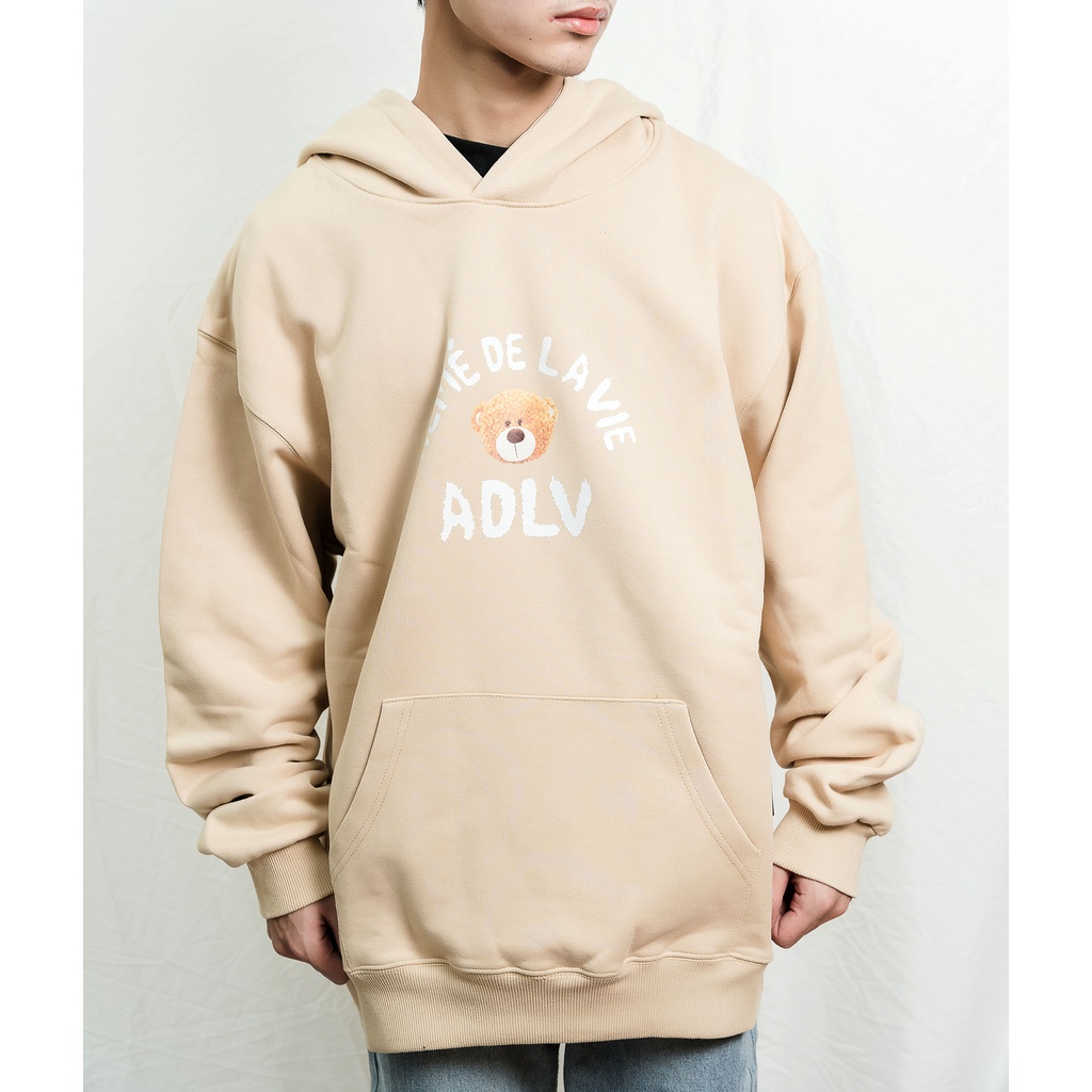 Áo hoodie ADLV gấu teddy bear pullover unisex nam nữ form rộng
