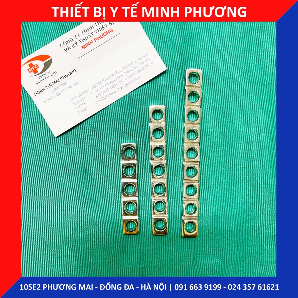 Nẹp cột sống các lỗ