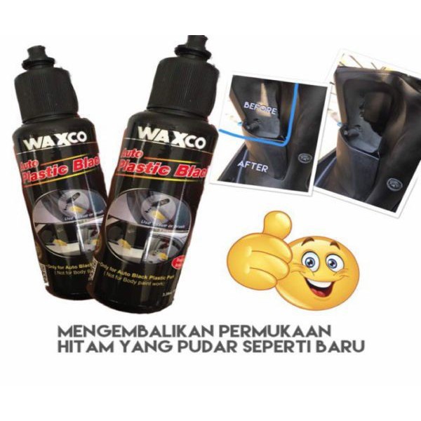 Dung dịch phục hồi nhựa đen bạc màu Waxco