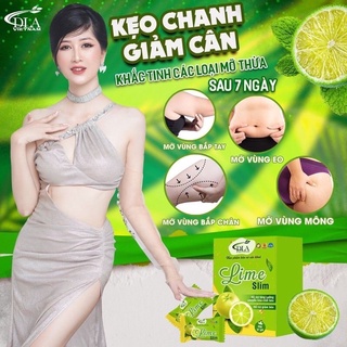 Kẹo chanh Giảm Cân Chính Hãng Hộp 7 viên.