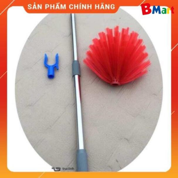 [FreeShip] Chổi quét trần nhà, Chổi quét mạng nhện inox đa năng, Cây quét trần nhà  - BM