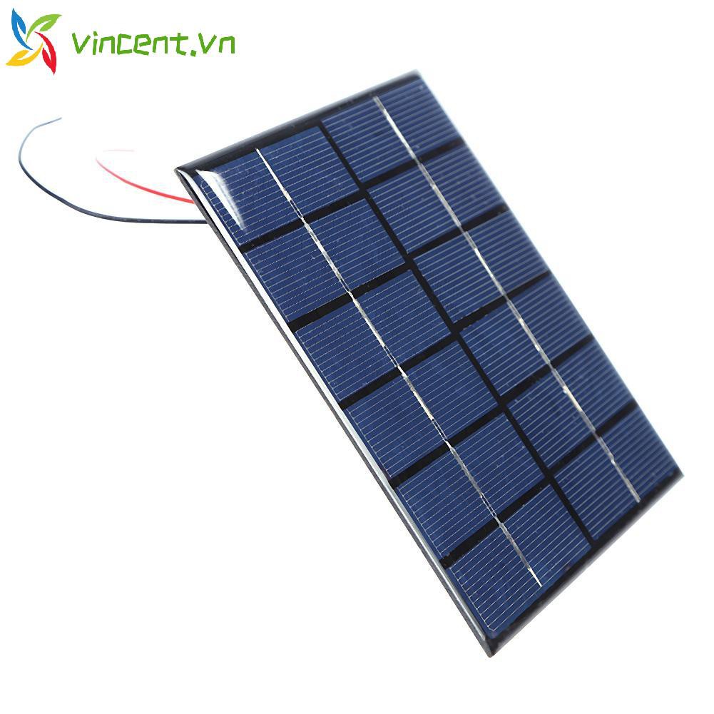 Tấm Pin Năng Lượng Mặt Trời 2w 6v 330ma Tiện Dụng