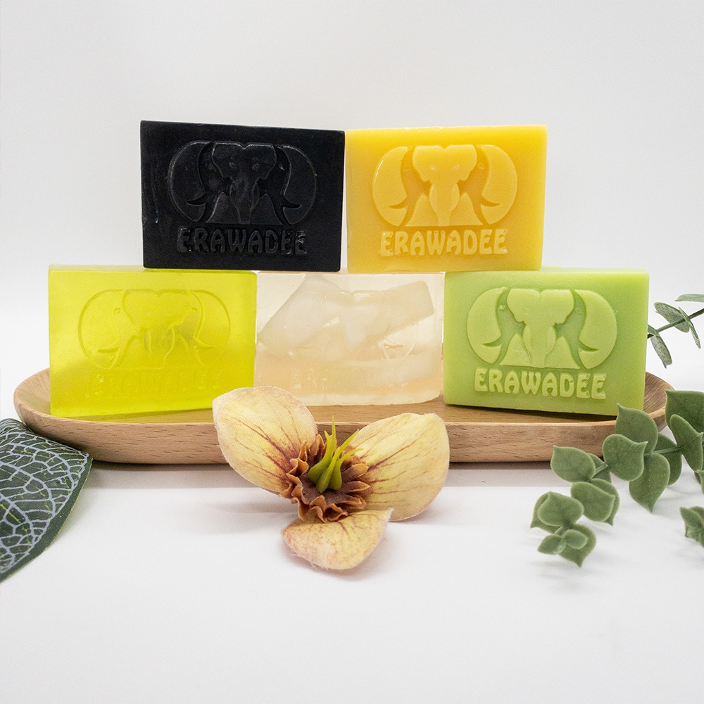 Xà Bông Thảo Dược Thiên Nhiên Thái Lan Erawadee 5 Mùi Hương  80g - Hàng Chính Hãng