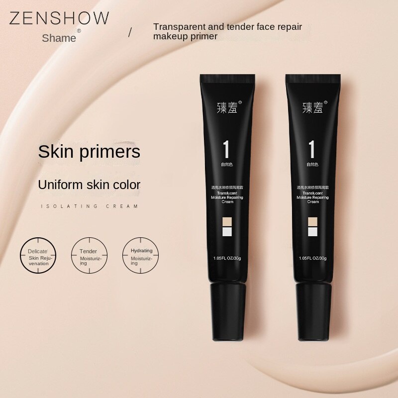 Kem nền BB Zhenyan che khuyết điểm dưỡng ẩm làm sáng da thu nhỏ lỗ chân lông 3 màu tùy chọn