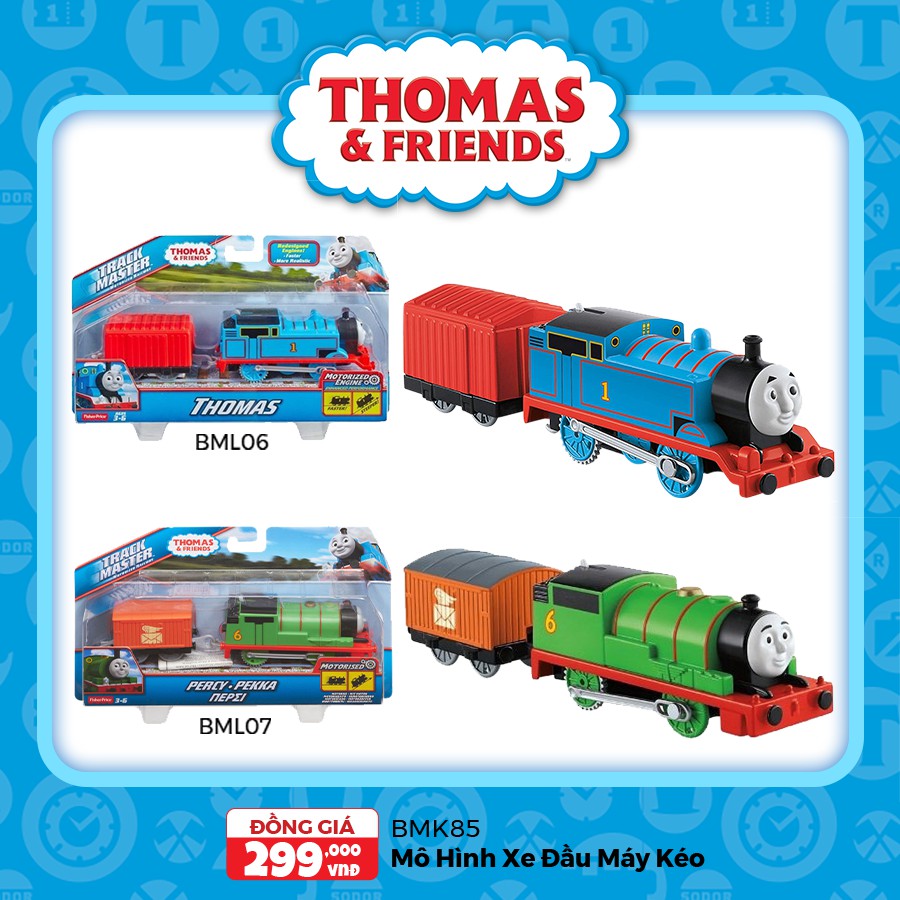 Đồ Chơi Mô hình xe đầu máy kéo Thomas & Friends BMK85