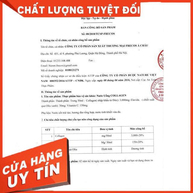 Nước Uống COLLAGEN SCHON Nguyên Liệu Nhập Khẩu Đức  [Uy Tín+Chính Hãng] | BigBuy360 - bigbuy360.vn