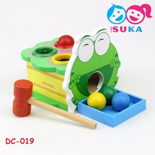 Đồ Chơi Gỗ - Đập Ếch Xanh