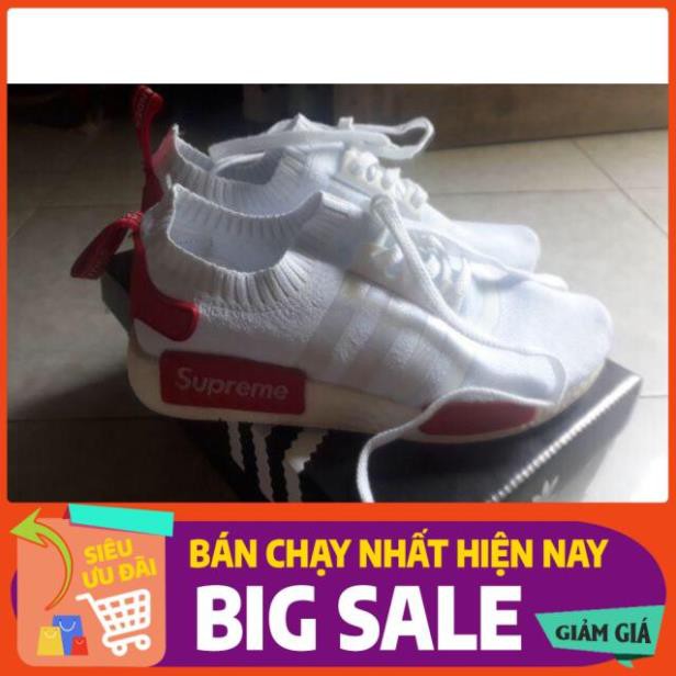 Giày ADIDAS NMD Supreme trắng đỏ sale thật, không deal ảo . 2020 new HOT ✔️ ' > !
