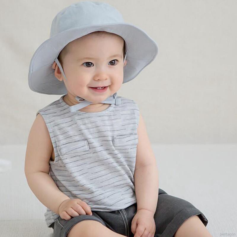 Nón rộng vành che nắng dễ thương dành cho bé