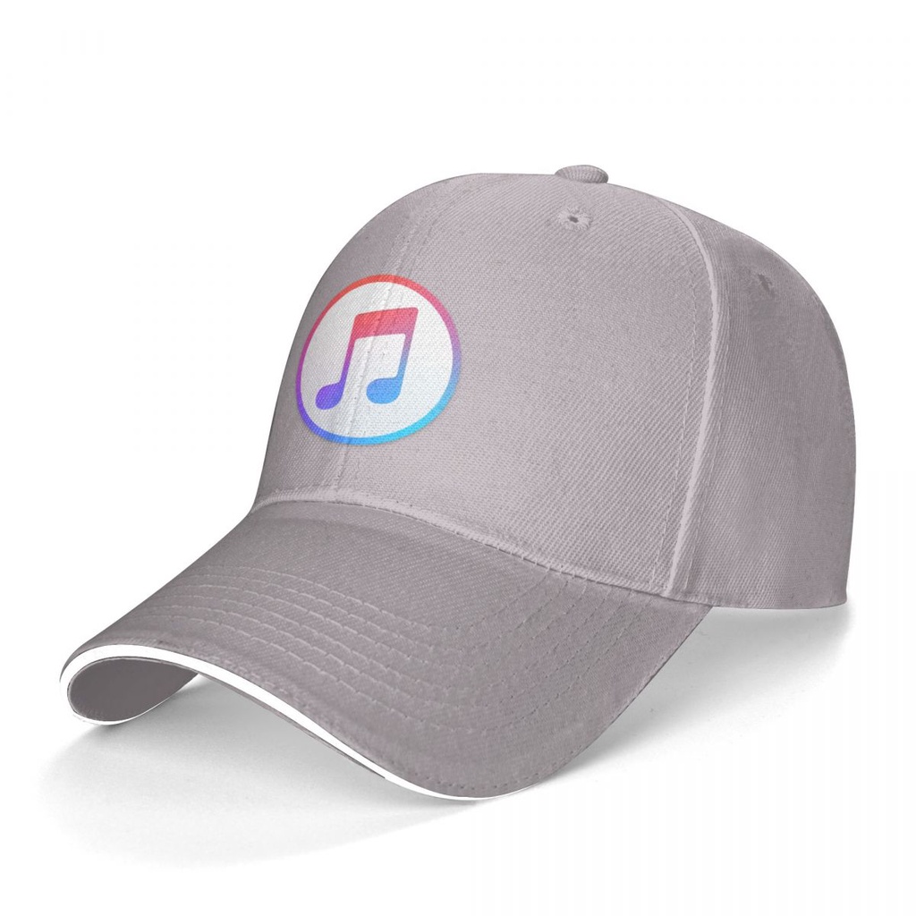ITunes Logo In Mũ Nam Nữ Chống Nắng Mũ Bóng Chày Thường Ngày Hợp Thời Trang Mũ Golf Thể Thao Mùa Hè 