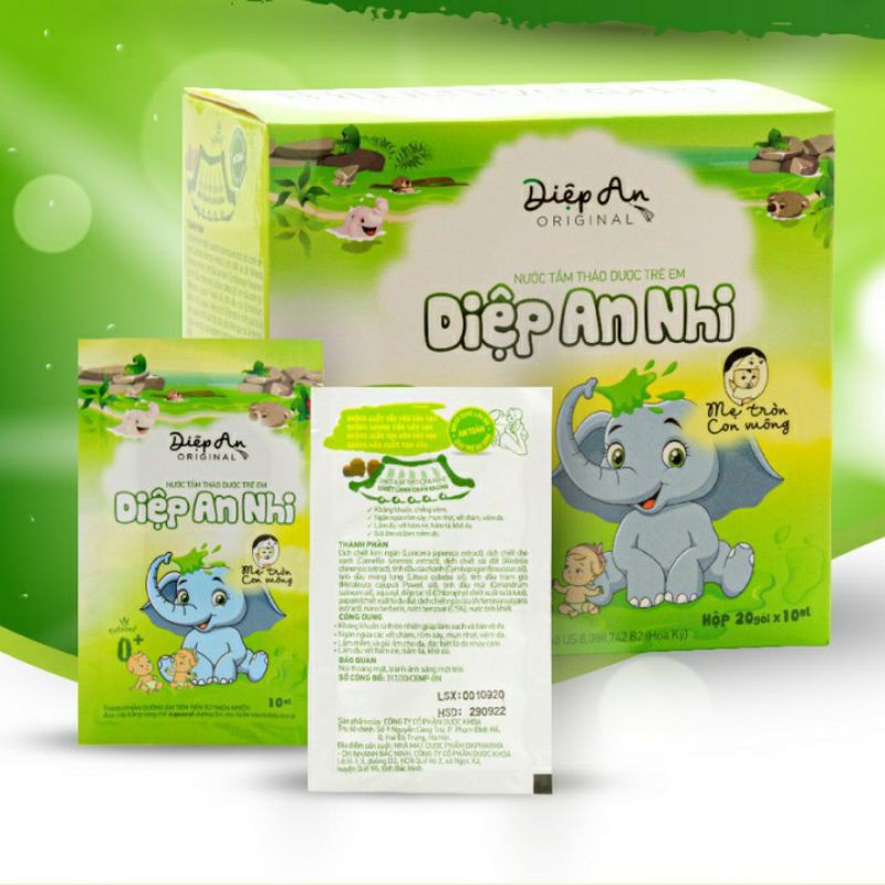 Nước tắm thảo dược Diệp An Nhi