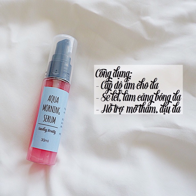 Serum dưỡng da handmade