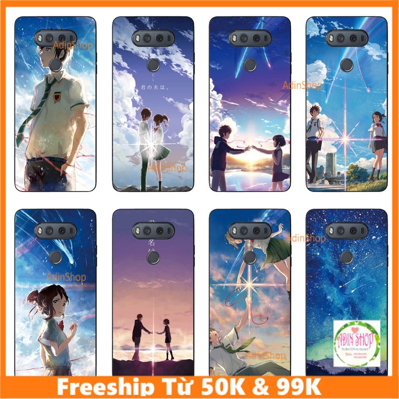 Ốp lưng điện thoại bằng TPU mềm hình hoạt hình Anime dành cho LG V40 V30 V20 V10 (có video)