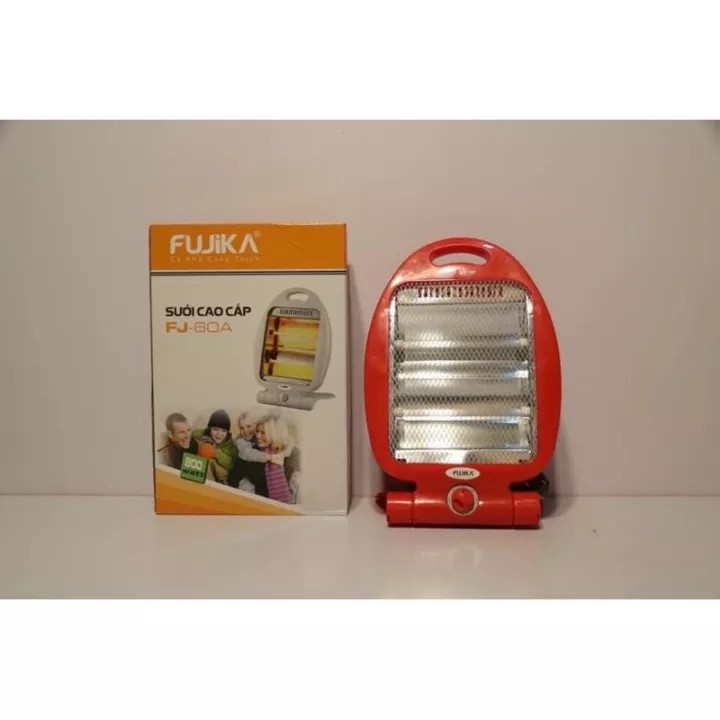 Máy Sưởi - Đèn Sưởi 2 bóng Halogen Media / Jiplal / Fujika 2 chế độ phát nhiệt, tự ngắt. Quạt Sưởi cá 2 bóng hồng ngoại