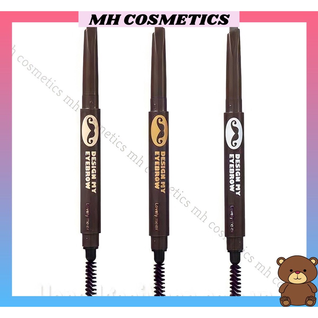 Chì kẻ mày TFS Designing Eyebrow Pencil 🌈 chì kẻ mày lâu trôi thiết kế hai đầu nhỏ gọn tiện dụng