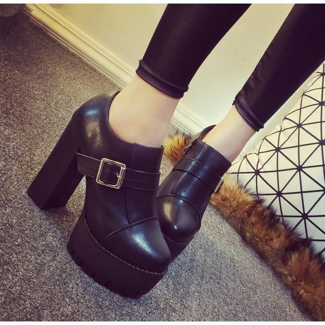 Giày Bốt Cao Gót Thời Trang Thu Đông Cho Nữ Giới