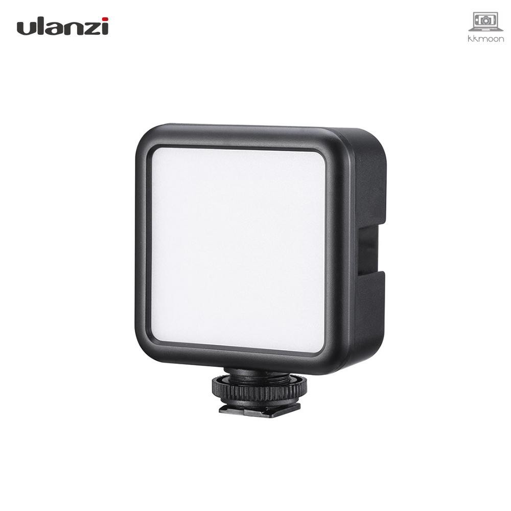 Đèn led Ulanzi VL49 mini 6W chỉnh độ sáng 5500K CRI95+ pin sạc lithi có giá đỡ cho máy quay Canon