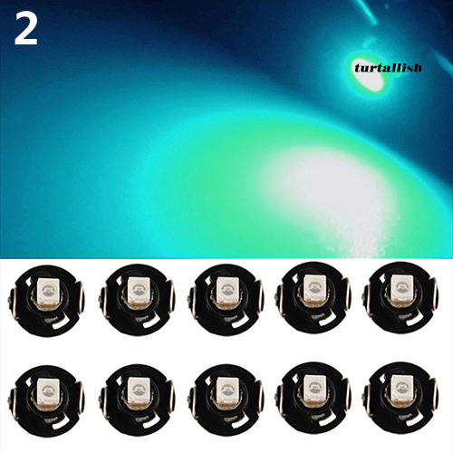 Set 10 Đèn Led T4.2 12v Gắn Bảng Đồng Hồ Xe Ô Tô