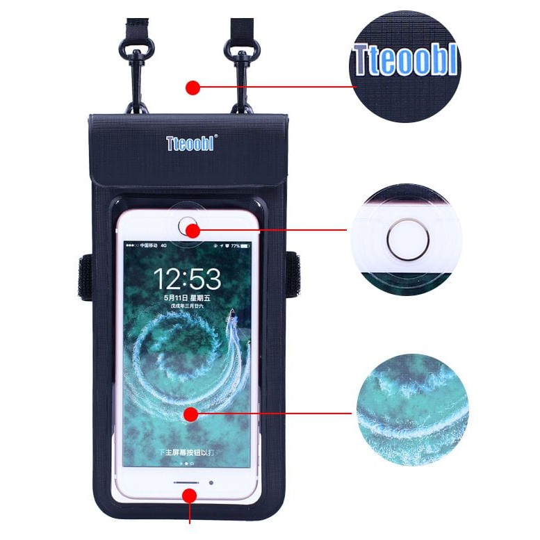 Túi chống nước điện thoại Tteoobl T-08B