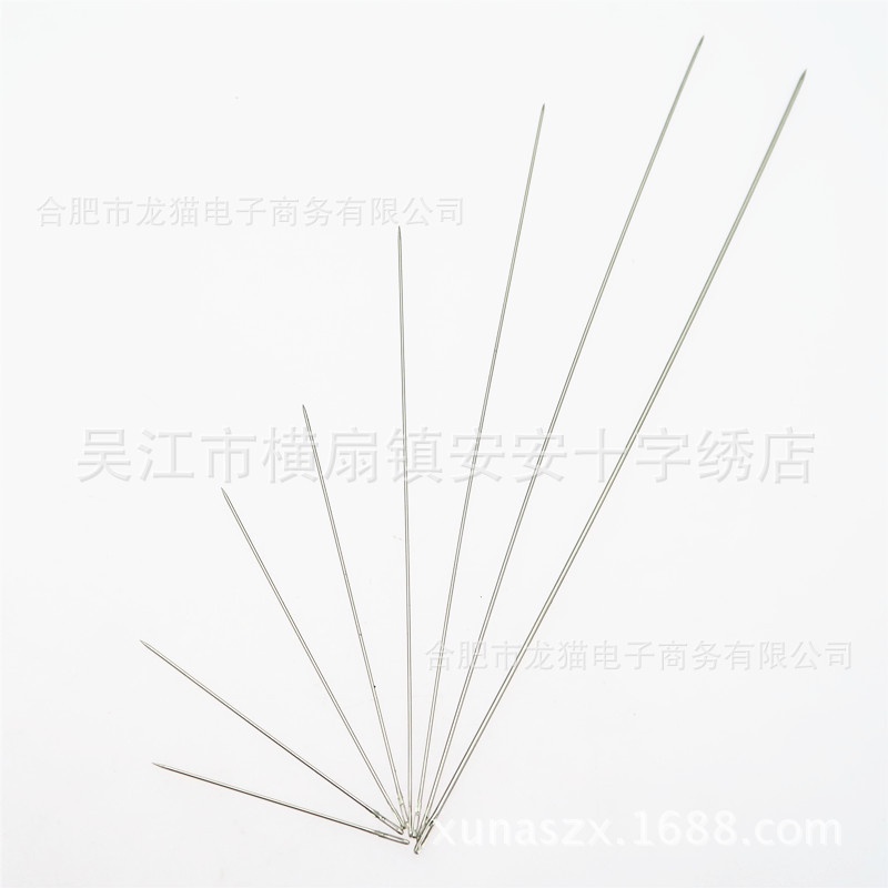 Bộ 10 Kim Xỏ Hạt Dành Cho Làm Trang Sức 40mm / 100mm