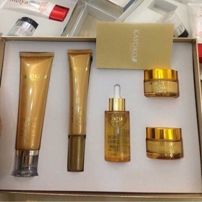 Bộ Mỹ Phẩm Kayoko vàng 5in1 làm mờ nám, tàn nhang